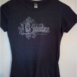 💙 Budweiser baby tee grayish blue